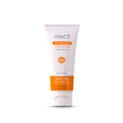 "Vincé Sun Block SPF 50".